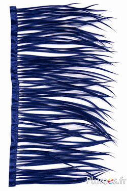 Gans guirlande - lengte van veren 13-19 cm - nachtblauw